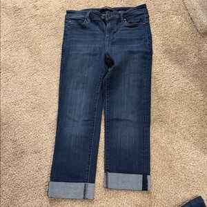 Liverpool Dark Wash Ankle Jeans